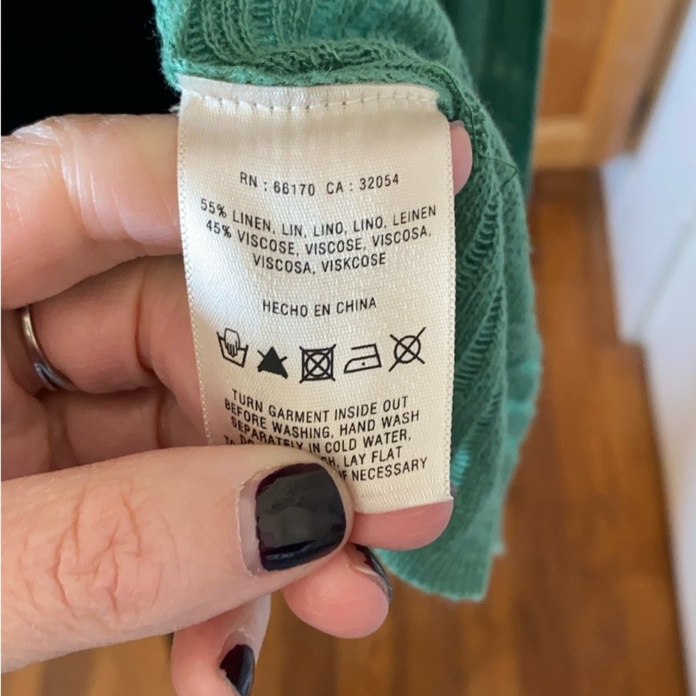 Beautiful and Unique Anthro Cardigan - Picture 7 of 7